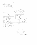 Controls Governor Spring Diagram and Parts List for 213432-0100-E1  Briggs and Stratton Engine